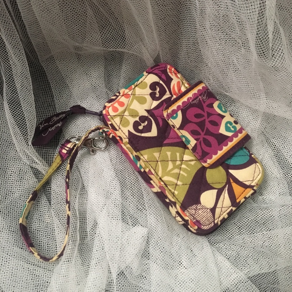 Vera Bradley wristlet with ID window